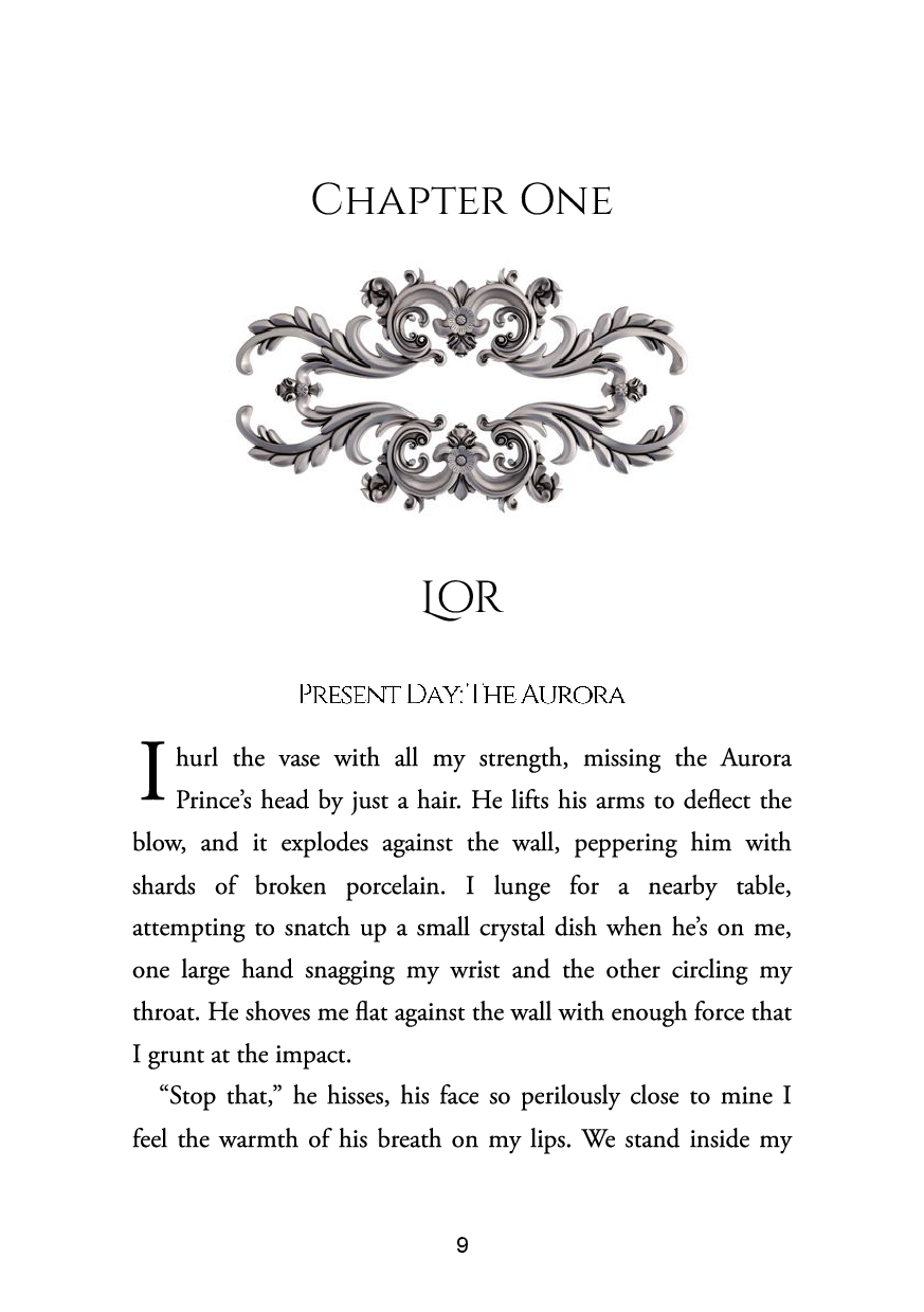 Picture of Rule of the Aurora King (Artefacts of Ouranos #2) by Nisha J. Tuli | Premium Paper | Matte Cover Novel