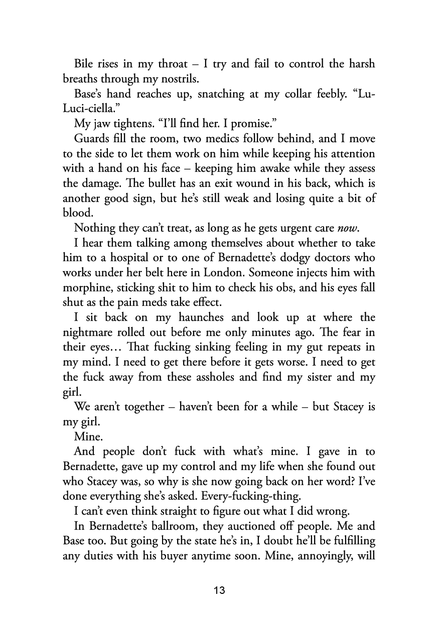 Picture of Restitution (The Edge of Darkness #3) by Leigh Rivers | Premium Paper | Matte Cover Novel