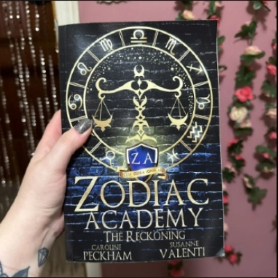 Picture of The Reckoning ( Zodiac Academy #3 ) ( Book by Caroline Peckham ) ( Premium Print and Matte Lamination ) Novel