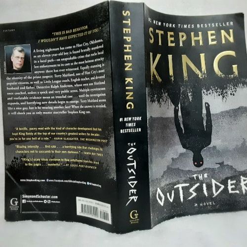 Picture of The Outsider ( Holly Gibney #1 ) by Stephen King ( Premium Paper and Matte Cover ) Novel