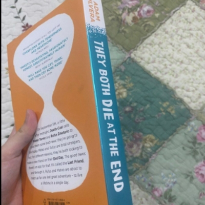 Picture of They Both Die at the End ( Death-Cast #1 ) ( Book by Adam Silvera ) ( Premium Paper and Matte Cover ) Novel