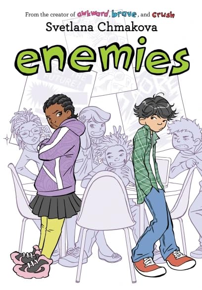 Picture of Berrybrook Middle School Series 5 Books Set - Awkward, Brave, Crush, Diary, Enemies Paperback – January 8, 2025