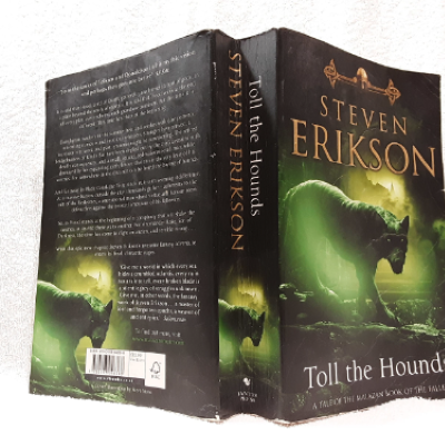 Picture of Toll the Hounds ( Malazan Book of the Fallen #8 ) ( Book by Steven Erikson ) ( Premium Paper and Matte Cover ) Novel