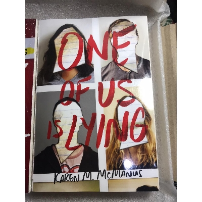 Picture of One of Us Is Lying ( One of Us Is Lying #1 ) by Karen M. McManus ( Premium Paper and Matte Covers ) Novel