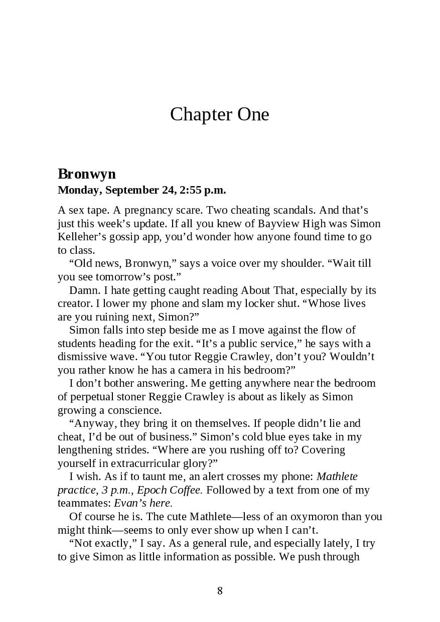 Picture of One of Us Is Lying ( One of Us Is Lying #1 ) by Karen M. McManus ( Premium Paper and Matte Covers ) Novel