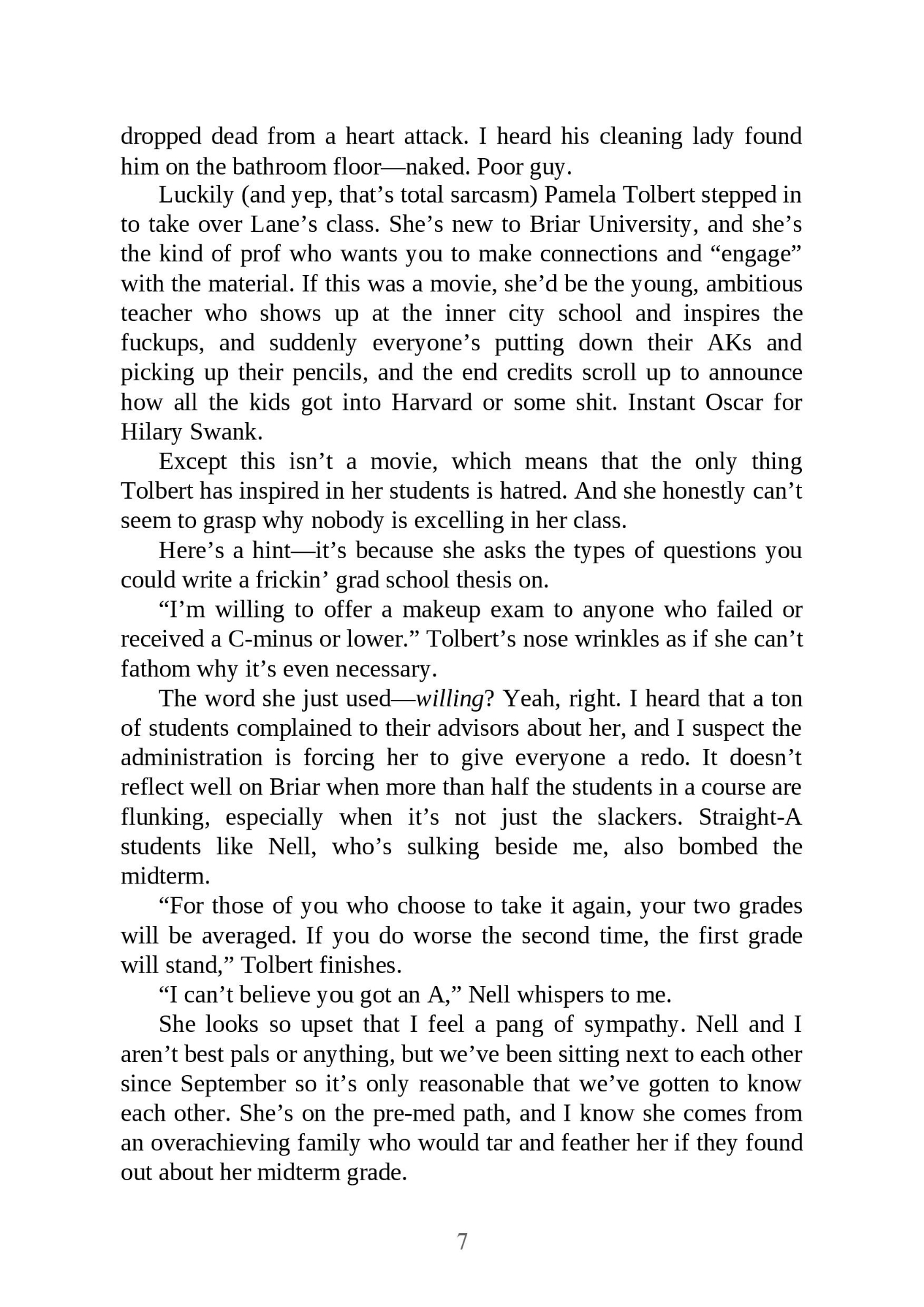 Picture of The Deal (Off-Campus #1) by Elle Kennedy (Premium Paper and Matte Covers) Novel