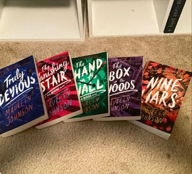 Picture of Truly Devious Series by Maureen Johnson- 5 Books (Premium Paper & Matte Lamination) Novel