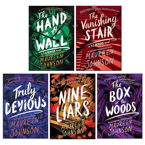 Picture of Truly Devious Series by Maureen Johnson- 5 Books (Premium Paper & Matte Lamination) Novel