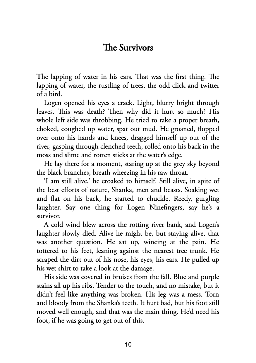 Picture of The Blade Itself (The First Law, #1) by Joe Abercrombie | Premium Paper | Matte Cover Novel