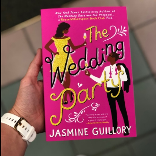 Picture of The Wedding Party ( The Wedding Date #3 ) ( Book by Jasmine Guillory ) ( Premium Print and Matte Lamination ) Novel