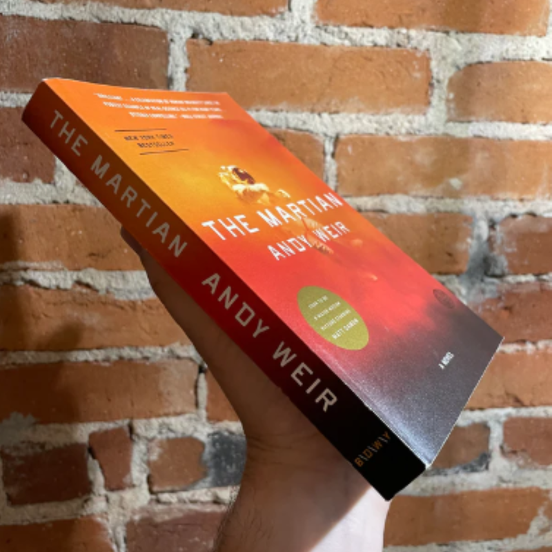 Picture of The Martian ( The Martian #1 ) ( Book by Andy Weir ) ( Premium Paper and Matte Cover ) Novel
