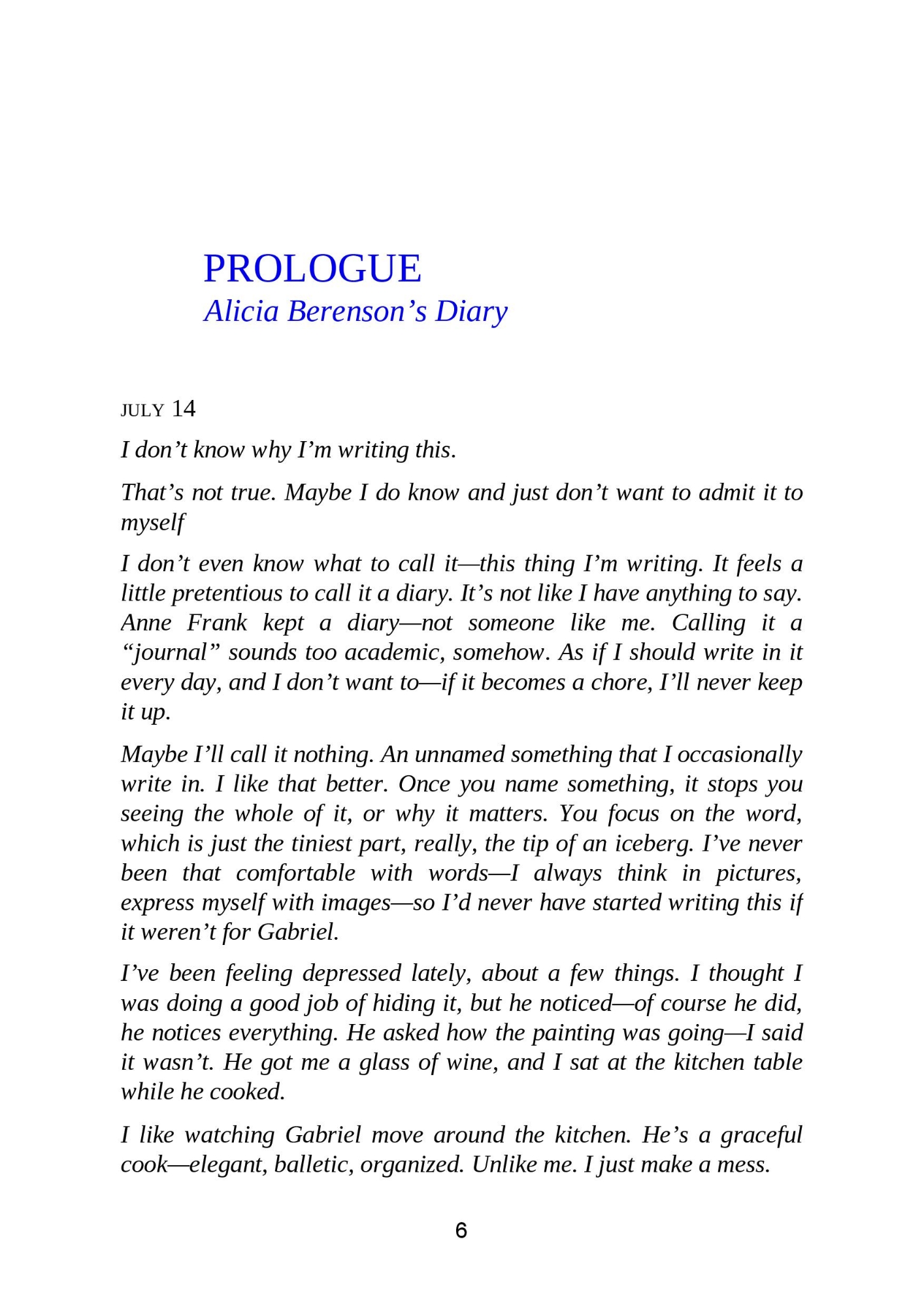 Picture of The Silent Patient by Alex Michaelides ( Premium paperand Matte cover ) Novel