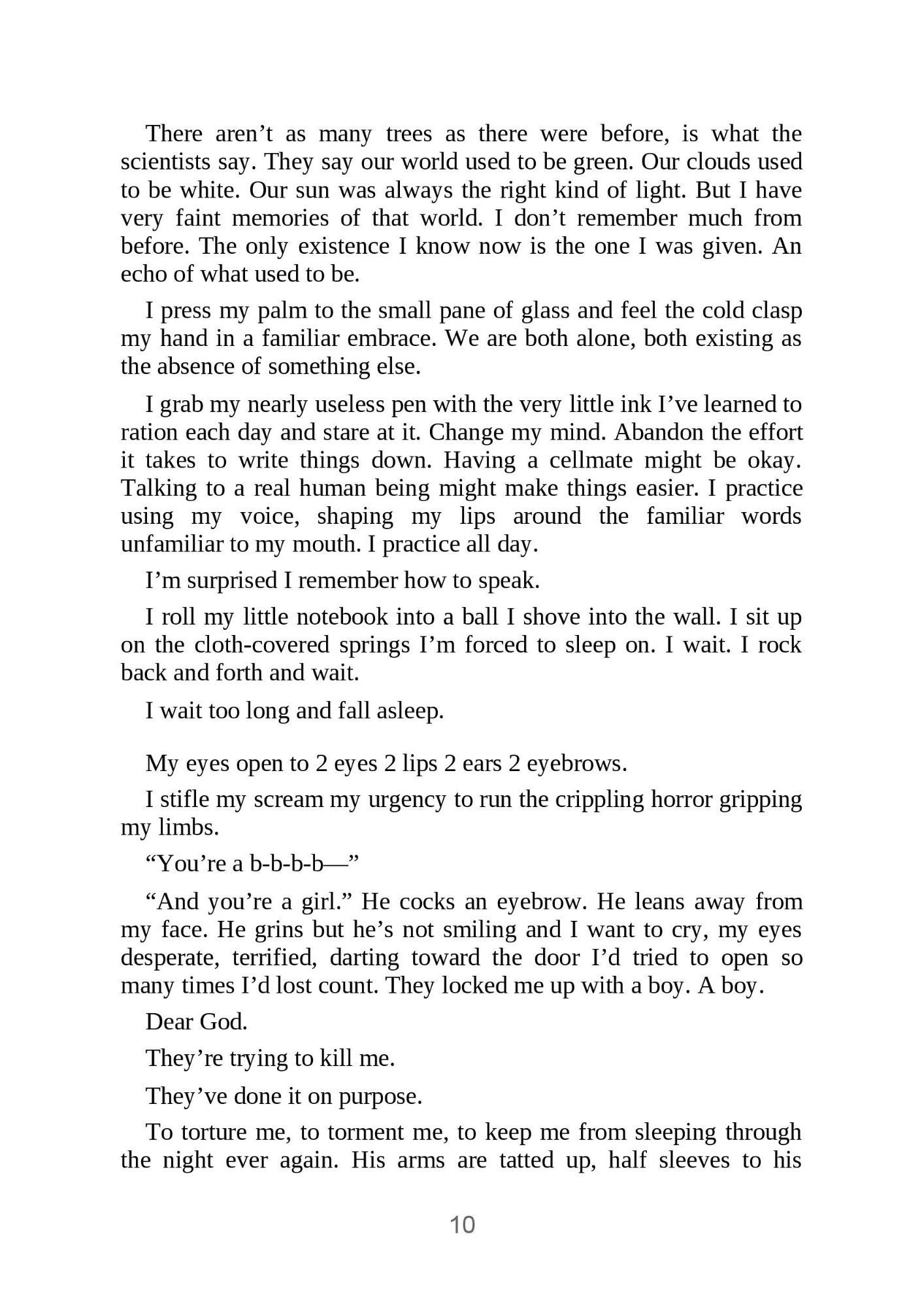 Picture of Shatter Me (Shatter Me #1) by Tahereh Mafi ( Premium Paper and Matte Cover) Novel