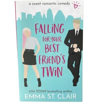 Picture of Falling for Your Best Friend's Twin ( Love Clichés #1 ) ( Book by Emma St. Clair ) ( Premium Paper and Matte Cover ) Novel