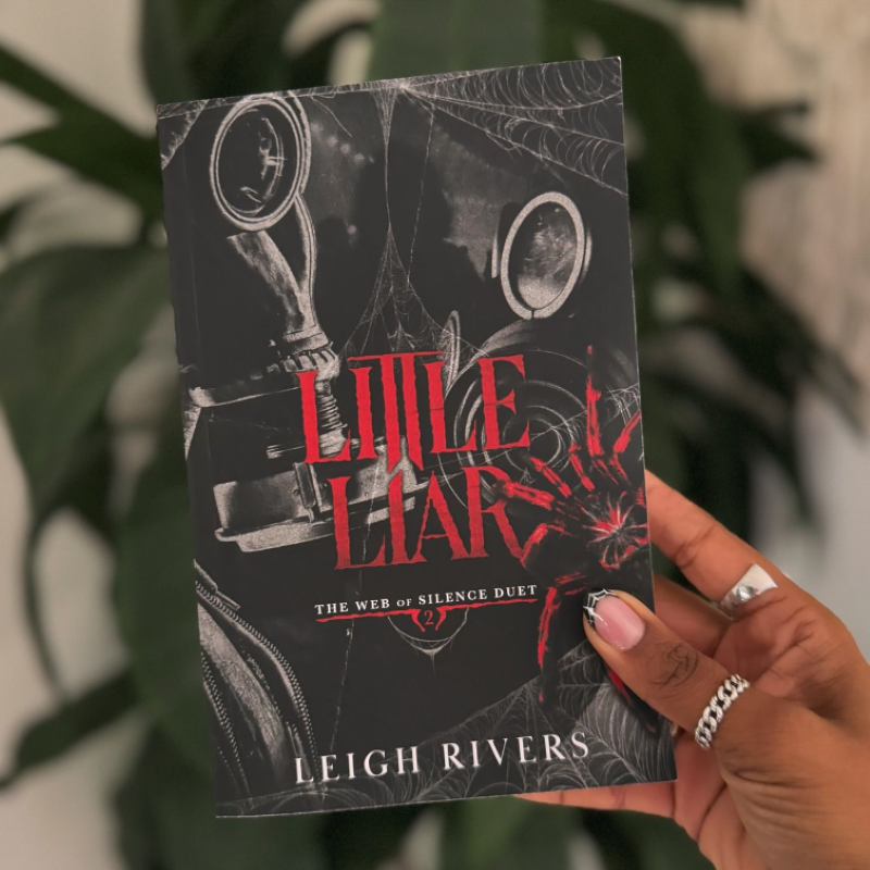Picture of Little Liar: A Dark Taboo Romance ( The Web of Silence Duet #2 ) ( Book by Leigh Rivers ) ( Premium Paper and Matte Cover ) Novel