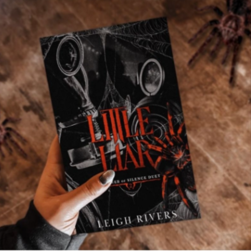 Picture of Little Liar: A Dark Taboo Romance ( The Web of Silence Duet #2 ) ( Book by Leigh Rivers ) ( Premium Paper and Matte Cover ) Novel