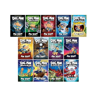 Picture of Dog Man Series Complete Books Set (Books 1-13)