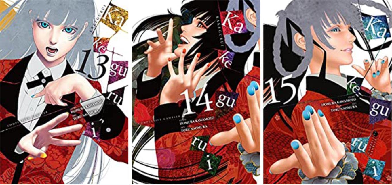 Picture of Kakegurui - Compulsive Gambler - Manga Set Vol. 1-15 by Homura Kawamoto Paperback – January 1, 2022