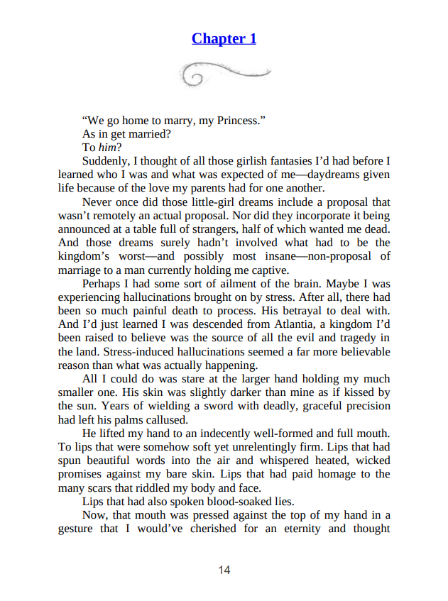 Picture of A Kingdom of Flesh and Fire ( Blood and Ash #2 ) by Jennifer L. Armentrout ( Premium Print and Matte Cover ) ) Novel