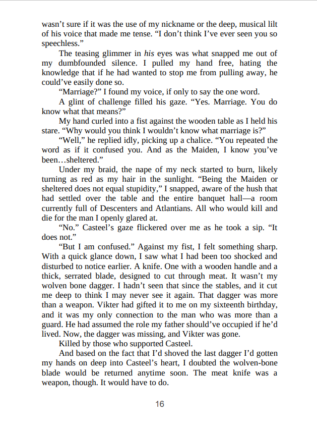 Picture of A Kingdom of Flesh and Fire ( Blood and Ash #2 ) by Jennifer L. Armentrout ( Premium Print and Matte Cover ) ) Novel