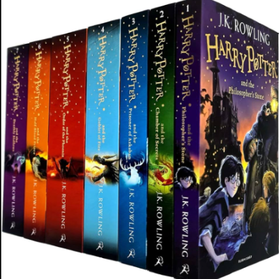 Picture of Harry Potter Series by J.K. Rowling ( Premium Papers and Matte Covers ) Novel