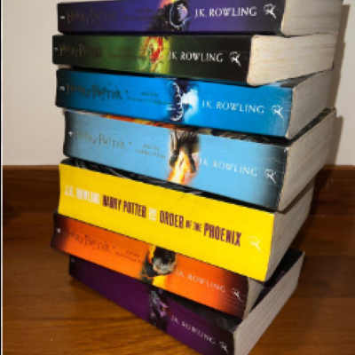 Picture of Harry Potter Series by J.K. Rowling ( Premium Papers and Matte Covers ) Novel
