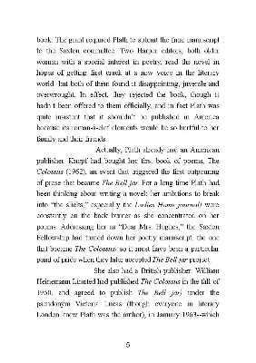 Picture of The Bell Jar ( Book by Sylvia Plath ) ( Premium Paper and Matte Cover ) Novel