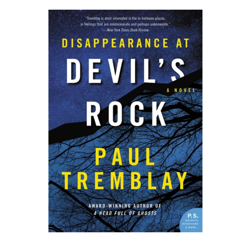 Picture of Disappearance at Devil's Rock by Paul Tremblay ( Premium Paper and Matte Cover ) Novel