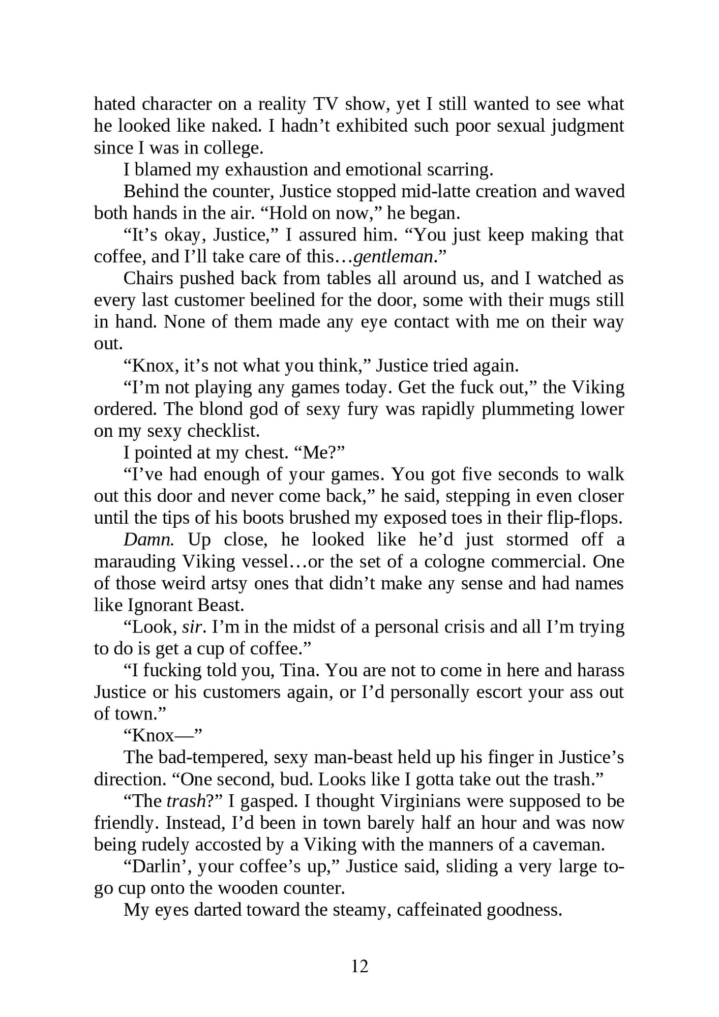 Picture of Things We Never Got Over ( Knockemout #1 ) by Lucy Score ( Premium Paper and Matte Cover ) Novel