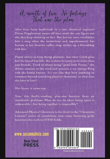 Picture of Advanced Physical Chemistry ( Chemistry Lessons, #3 ) by Susannah Nix ( Premium Paper and Matte Cover ) Novel