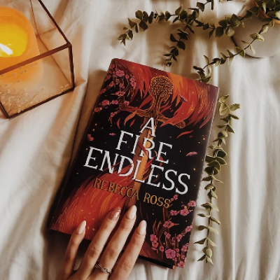 Picture of A Fire Endless ( Elements of Cadence #2 ) ( Book by Rebecca Ross ) ( Premium Paper and Matte Cover ) Novel