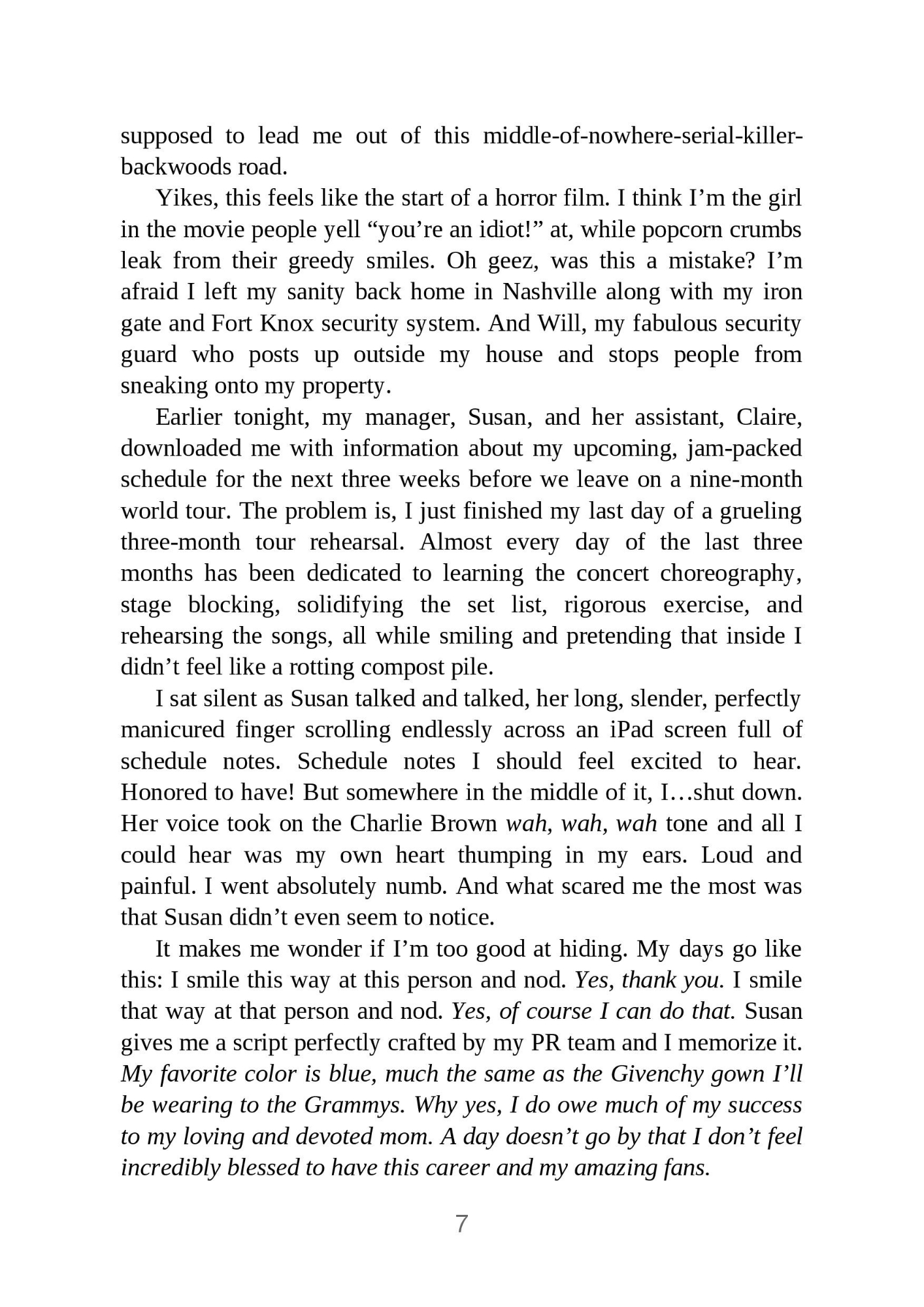 Picture of When in Rome by Sarah Adams ( Premium Paper and Matte Covers ) Novel