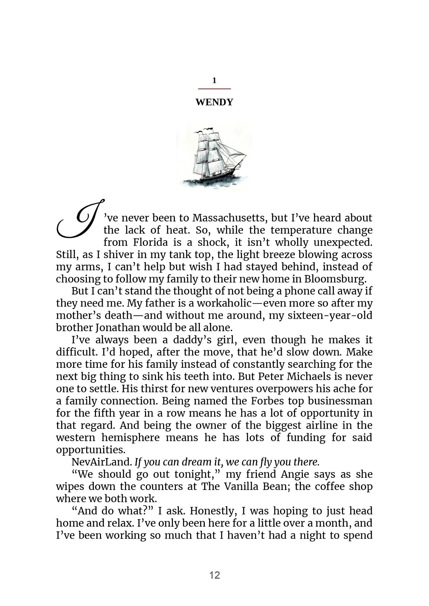 Picture of Hooked ( Never After #1 ) by Emily McIntire ( Premium Paper and Matte Cover ) Novel