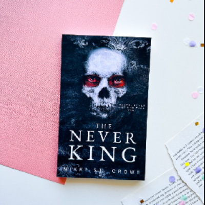 Picture of The Never King ( Vicious Lost Boys #1 ) ( Book by Nikki St. Crowe ) ( Premium Paper and Matte Cover ) Novel