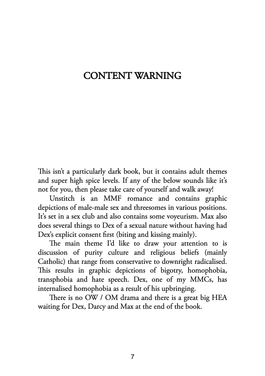 Picture of Unstitch (Alchemy #5) by Elodie Hart | Premium Paper | Matte Cover Novel