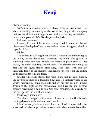 Picture of Defy Me (Shatter Me #5) by Tahereh Mafi (Premium Paper and Matte Covers) Novel