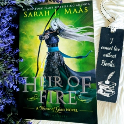 Picture of Heir of Fire ( Throne of Glass #3 ) ( Book by Sarah J. Maas ) ( Premium Paper and Matte Cover ) Novel