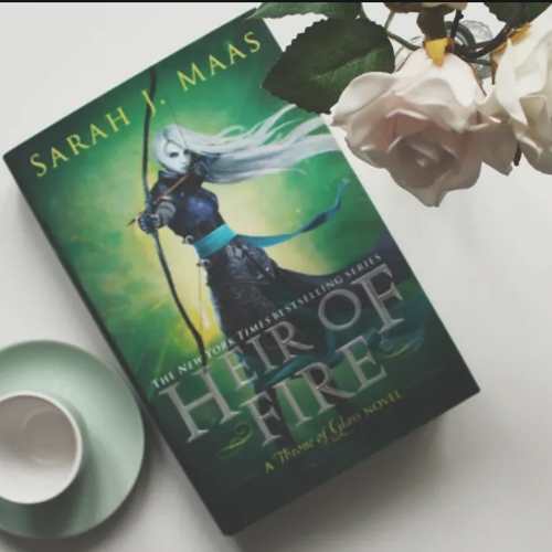 Picture of Heir of Fire ( Throne of Glass #3 ) ( Book by Sarah J. Maas ) ( Premium Paper and Matte Cover ) Novel