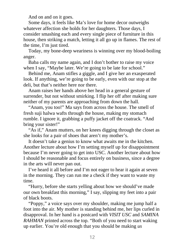 Picture of A Show for Two by Tashie Bhuiyan | Premium Paper | Matte Covers Novel