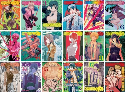 Picture of Chainsaw Man Series Complete Collection (Vol. 1-17 + Buddy Stories), Manga Set by Tatsuki Fujimoto (18 Books)