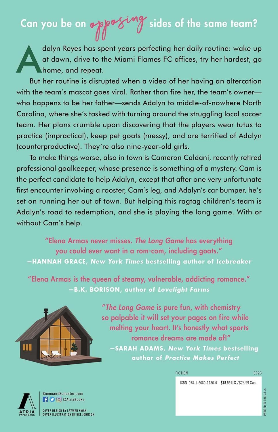 Picture of The Long Game ( Long Game, #1 ) by Elena Armas ( Premium Paper and Matte Cover ) Novel