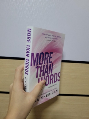 Picture of Premium Quality - More Than Words ( Where Love Meets Destiny #3 ) by Mia Sheridan ( Premium Paper and Matte Cover ) - Couture - High-end Novel