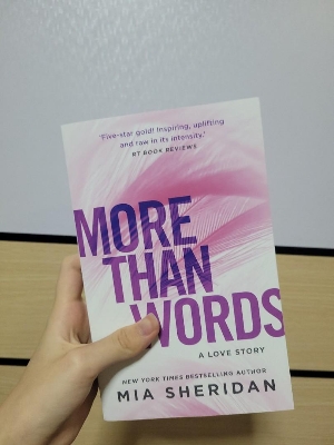 Picture of Premium Quality - More Than Words ( Where Love Meets Destiny #3 ) by Mia Sheridan ( Premium Paper and Matte Cover ) - Couture - High-end Novel
