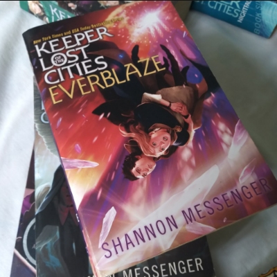 Picture of Everblaze ( Keeper of the Lost Cities #3 ) ( Book by Shannon Messenger ) ( Premium Print and Matte Cover ) Novel