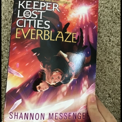 Picture of Everblaze ( Keeper of the Lost Cities #3 ) ( Book by Shannon Messenger ) ( Premium Print and Matte Cover ) Novel
