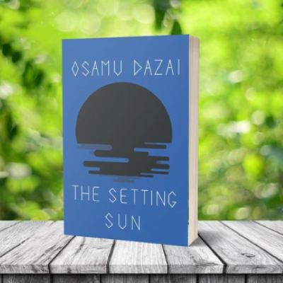 Picture of The Setting Sun ( Book by Osamu Daza ) ( Premium Paper and Matte Cover ) Novel