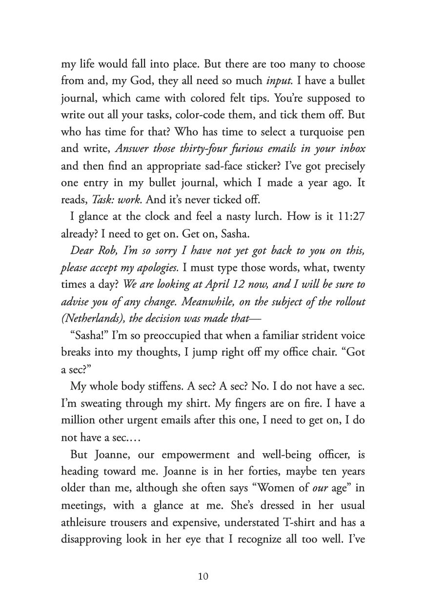 Picture of The Burnout by Sophie Kinsella | Premium Paper | Matte Cover Novel