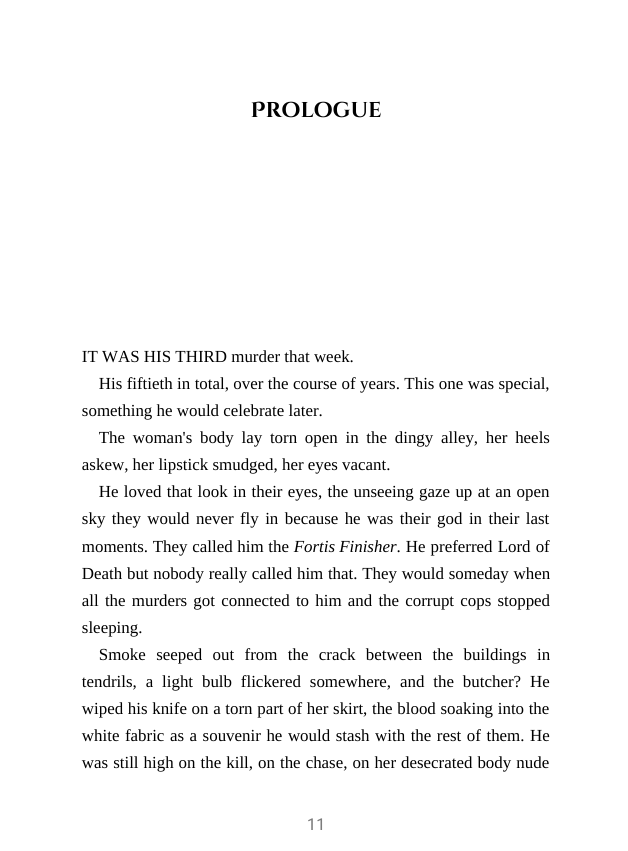 Picture of The Finisher ( Dark Verse #4 ) by RuNyx Premium Paper Matte Covers Novel