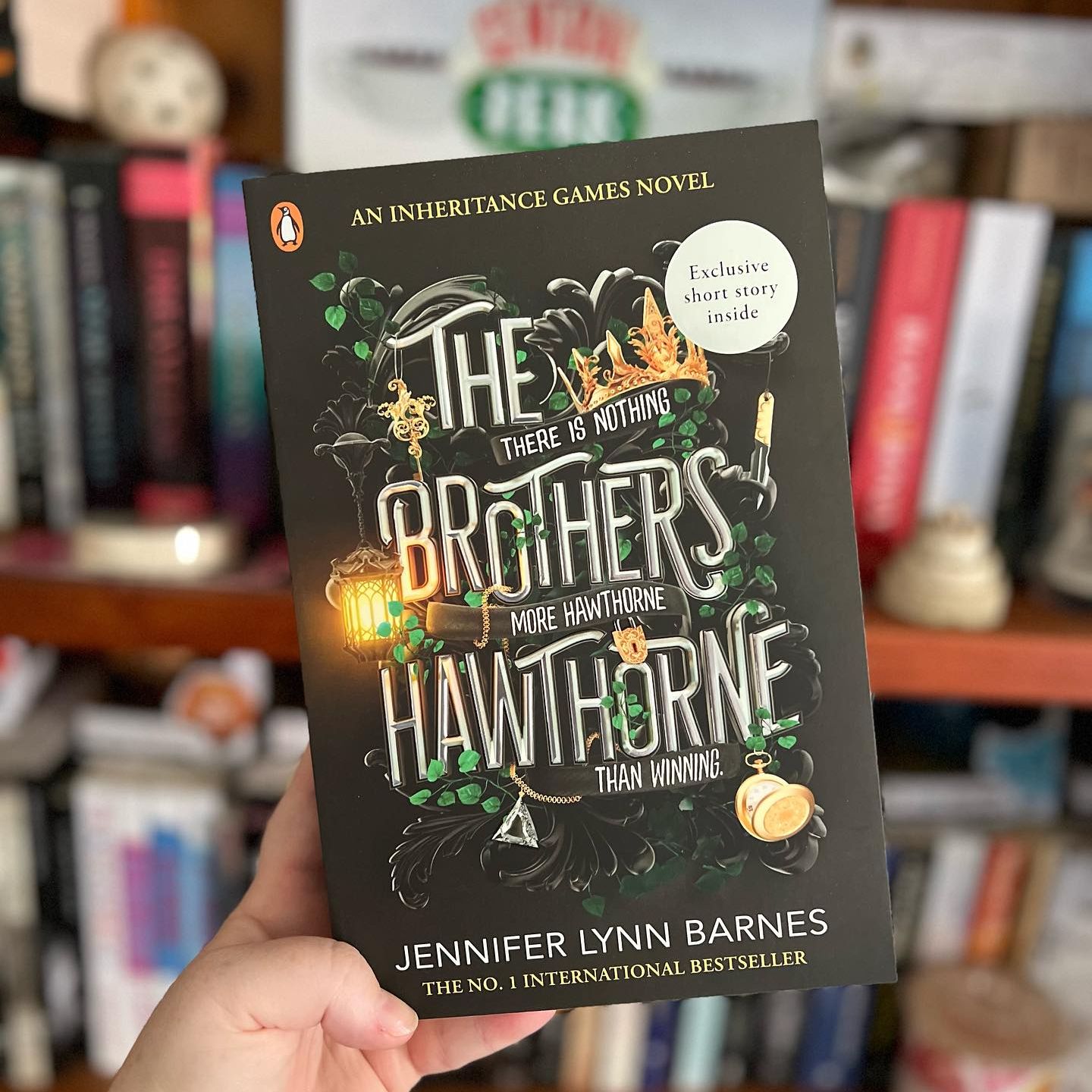 Picture of The Brothers Hawthorne ( The Inheritance Games #4 ) by Barnes Jennifer Lyn ( Premium Paper and Matte Cover ) Novel