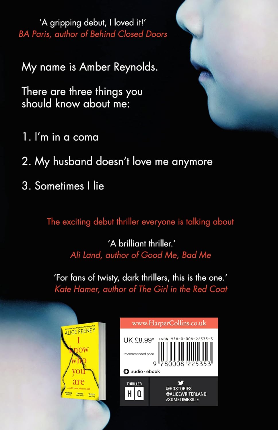 Picture of Sometimes I Lie Alice Feeney ( Premium Paper and Matte Cover ) Novel